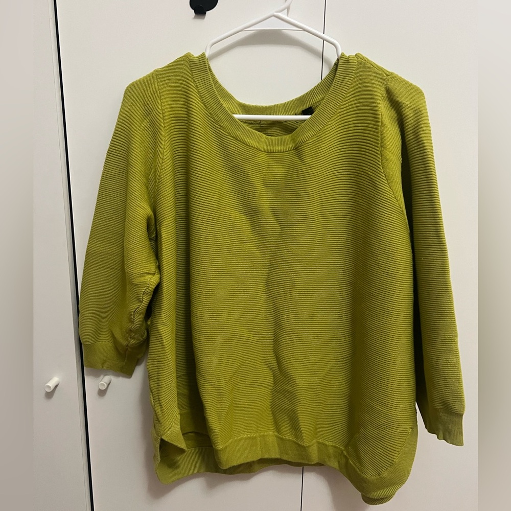 Green sweater